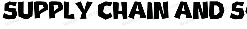 Supply chain and sol字体转换